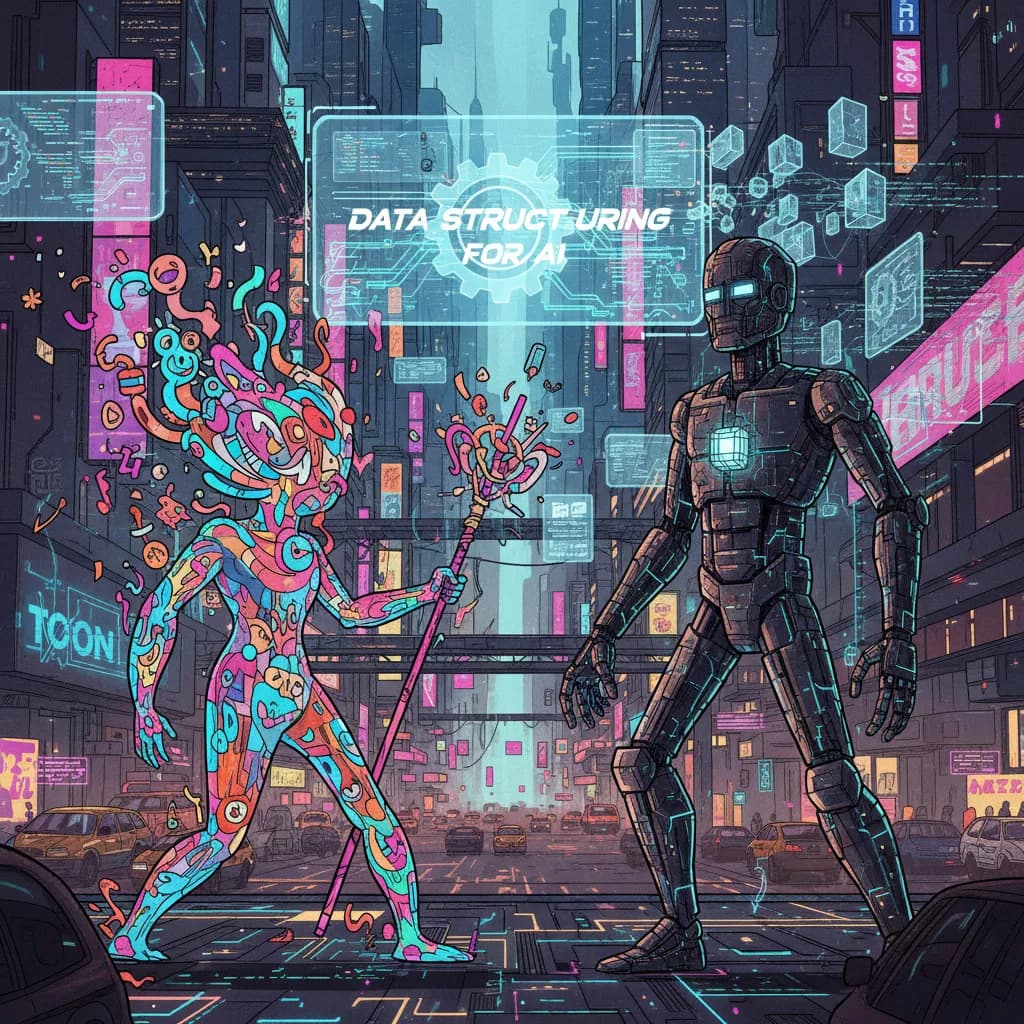 TOON vs JSON: Uma Reviravolta no Jogo dos Dados Estruturados para IA Cover